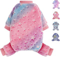 Dog Pajamas Small Girl Female, Warm Winter Extra Small Dog Clothes, Cute Fleece by Unknown