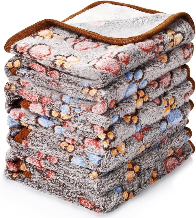 Tatuo 4 Pcs Dog Blanket for Pet Cat Blankets Indoor Puppy Teething Stuff Toys by Tatuo