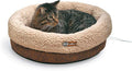 K&H Pet Products Heated Cat Bed Indoor, Thermo-Snuggle Cup Bomber Soft Heated by KHPetProducts