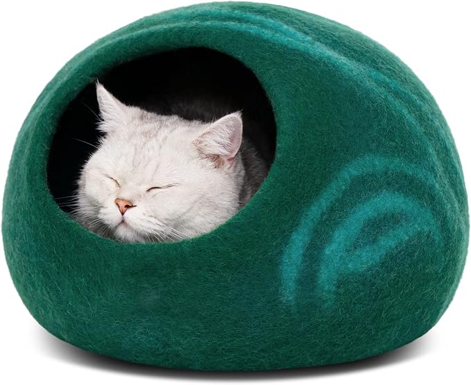 MEOWFIA Cat Cave – Premium Felt Cat Bed by MEOWFIA