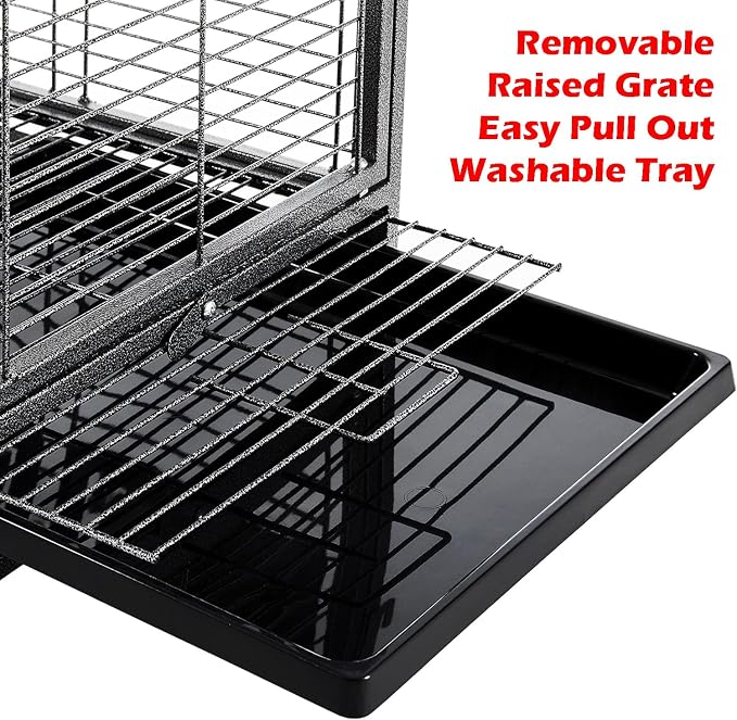 Portable and Durable Heavy Duty Travel Vet Bird Parrot Carrier Play Stand Perch - Image 5