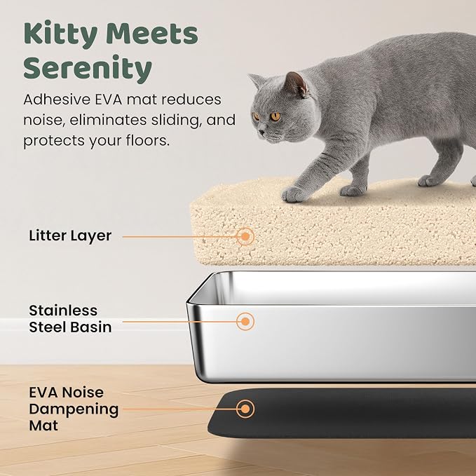 Stainless Steel Litter Box - Image 4