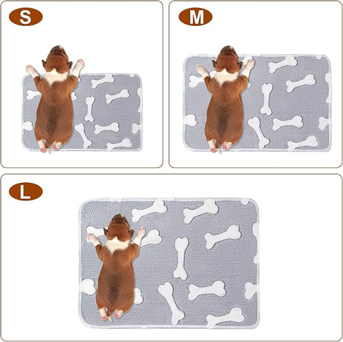 1 Pack 3 Blankets Super Soft Fluffy Premium Fleece Pet Blanket Flannel Paw - Image 2