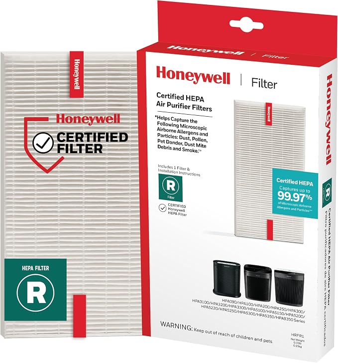 Honeywell HEPA Air Purifier Filter R, 3000 and 5000 Series by HoneywellPluggedIn