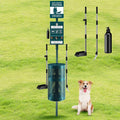 Qinyoung Dog Waste Station Outdoor Dog Poop Trash Can by Qinyoung