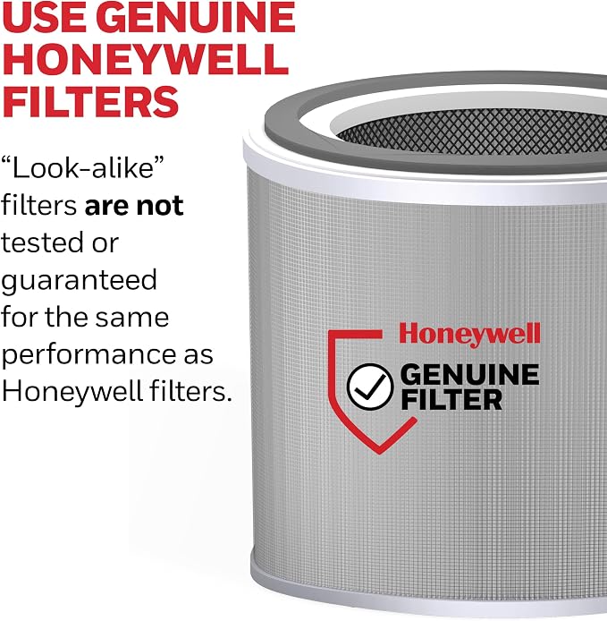 Honeywell Allergen Plus Compact HEPA Small Room Air Purifiers - Image 10