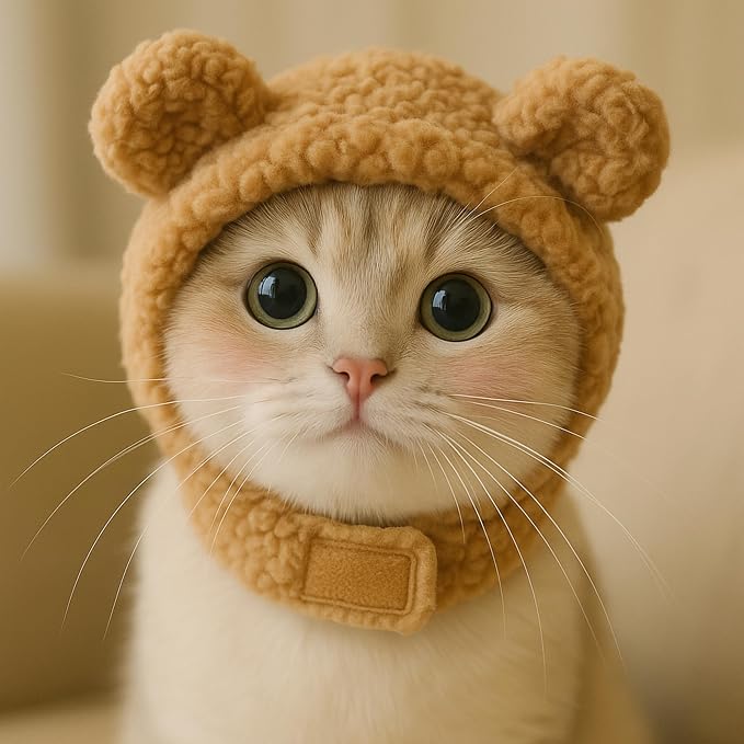 3pcs Cute Cats Hat Costumes Outfit - Image 5