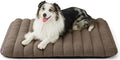 LE SURE Cute Orthopedic Dog Bed Large Sized Dog, Waterproof Chic Flat Pet Beds by Lesure