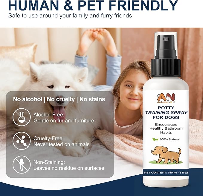 Potty Training Spray for Dogs – 5 fl oz /150ml Dog Pee Training Aid for Puppies - Image 4