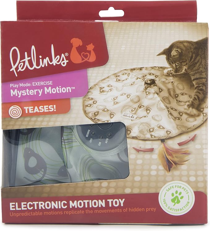 Petlinks Mystery Motion Concealed Electronic Motion Cat Toy, Battery Powered - Image 2
