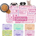 Personalized Dog Cat Mat with Name Photo Custom Placemat Feeding Mats by MYESCUSTOM