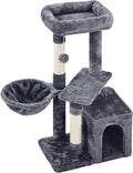 Topeakmart Cat Tree Cat Tower for Indoor Cats, 34.5in Cute Cat Tree Activity by Topeakmart