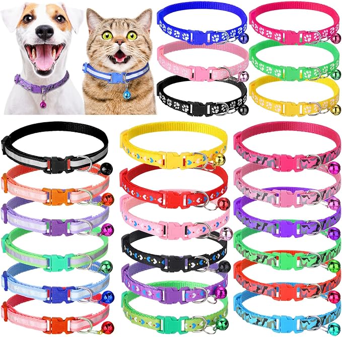 Yunsailing 24 Pcs Cat Collars by Yunsailing