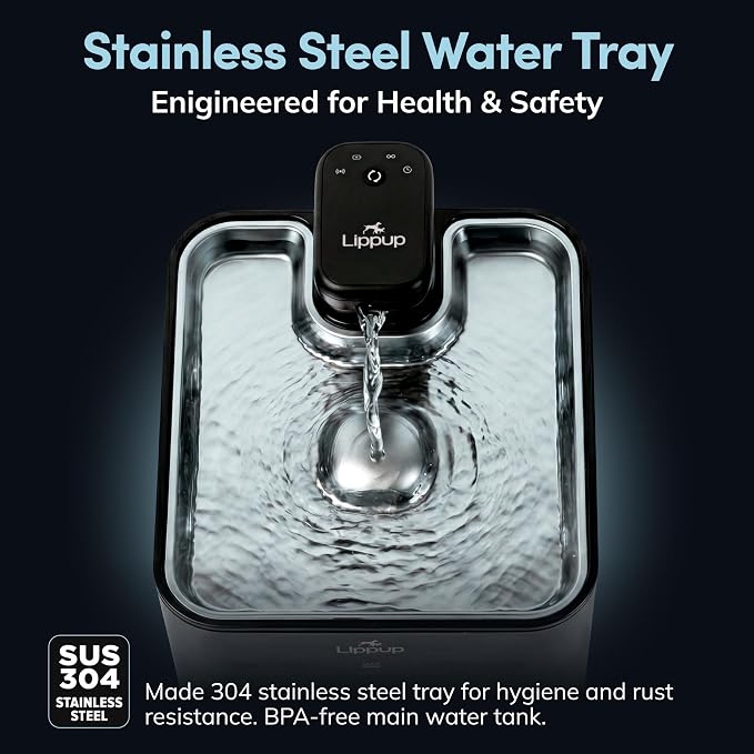 Cat Water Fountain Cordless, 88oz/2.6L Wireless Pet Water Fountains - Image 2
