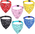 6 Pcs Cat Bandana, Adjustable Pet Bandana Collars by Unknown