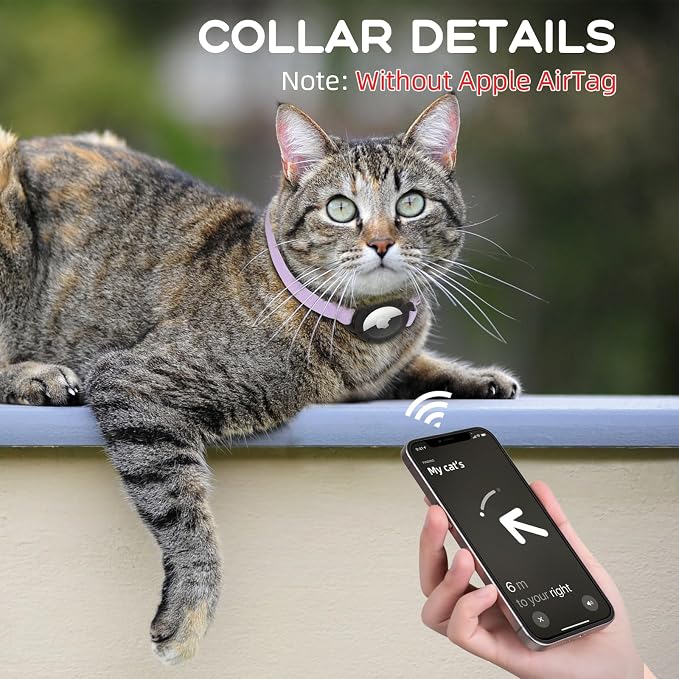 AirTag Cat Collars, Stretchy Collar - Image 6