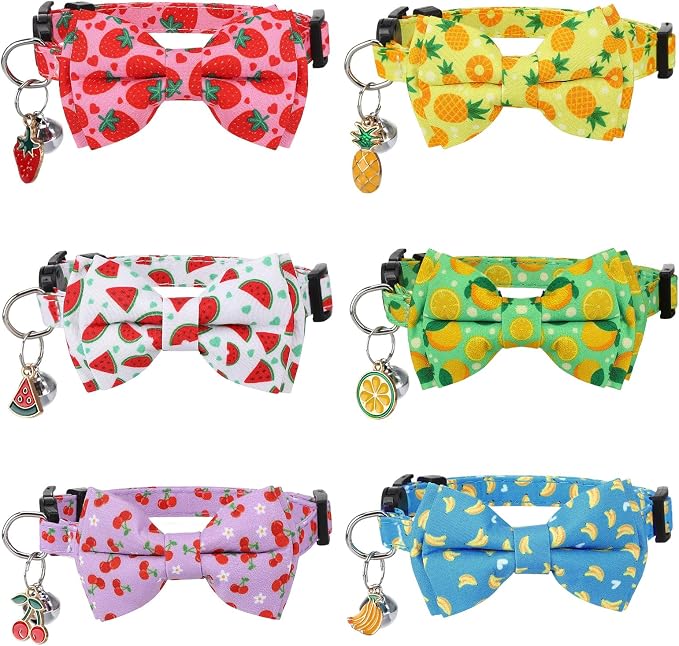 6 Pack Breakaway Cat Collars by XLSXEXCL
