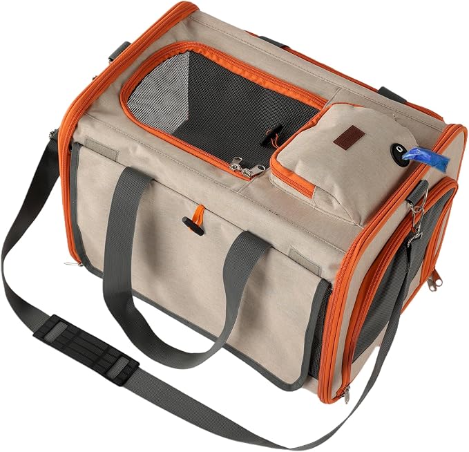 Dog Carriers for Small Dogs Stylish Cats Carrier Airline Approved Pets by PATAZONE