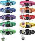 10Pcs Breakaway Cat Collars by Guiqulai