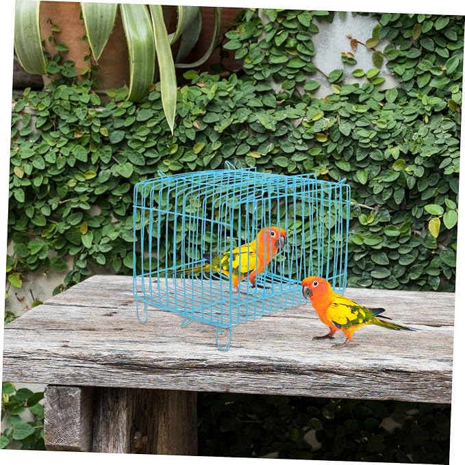 Portable Metal Bird Carrier Cage Travel Cage - Image 6