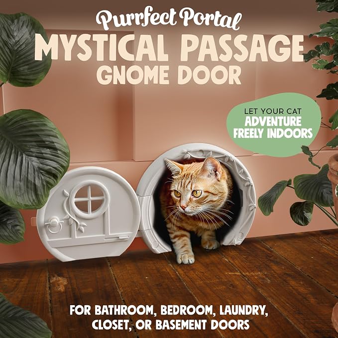 Gnome® Door Cat Door for Interior Doors - Image 2