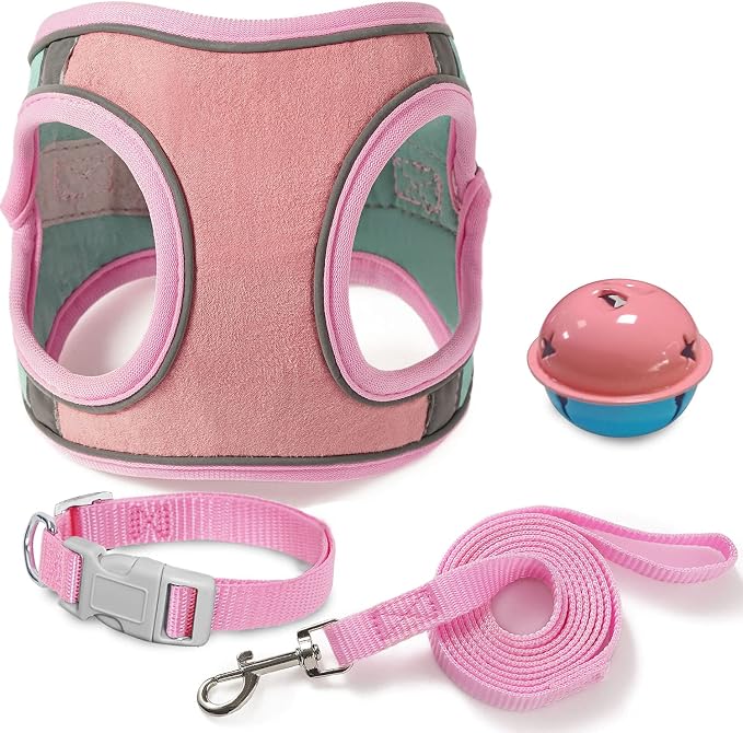 JSXD Cat Harness, Leash and Collar Set, Escape Proof Kitten Vest Harness - Image 6