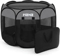 Dog Cat Playpen, Portable Puppy Pet Crate Indoor by MZNZ