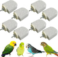 PINVNBY 8 PCS Bird Perch Bird Beak Grinding Stone Calcium Mineral Parrot Perch by PINVNBY