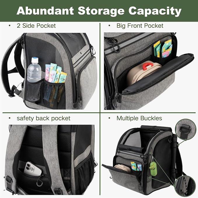 Premium Dog & Cat Carrier Backpack - Image 5