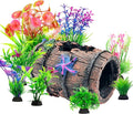CousDUoBe Fish Broken Barrel Decor Fish Tank Decorations Betta Fish Tank by CousDUoBeAquariumfishtankdecoration