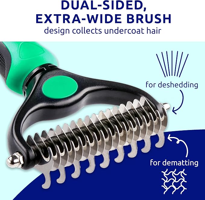 Pat Your Pet Deshedding Dog Brush - Image 4