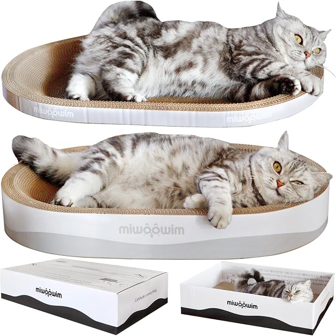 3PCS 23.6 Inch Extra Large Cat Scratcher Bed, Big Cats Box - Image 7