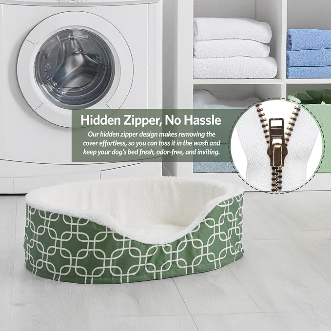 MidWest Homes for Pets Orthoperdic Egg-Crate Nesting Pet Bed w/ Teflon Fabric - Image 4
