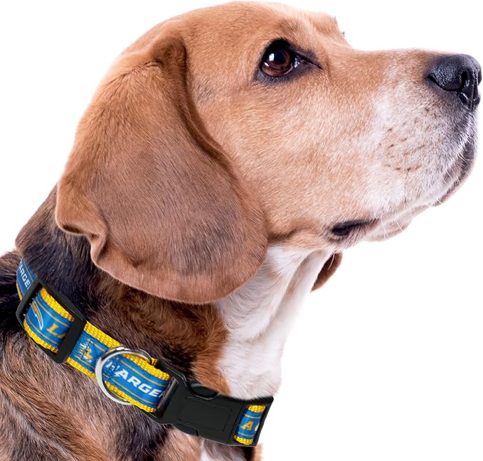 NFL PET Collar Los Angeles Chargers Dog Collar, Large Football Team Collar - Image 7