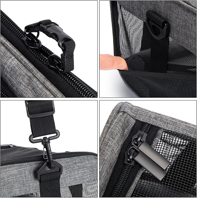 Pet Carrier for Small Cats Dogs, Dog Carrier Travel Bag - Image 3