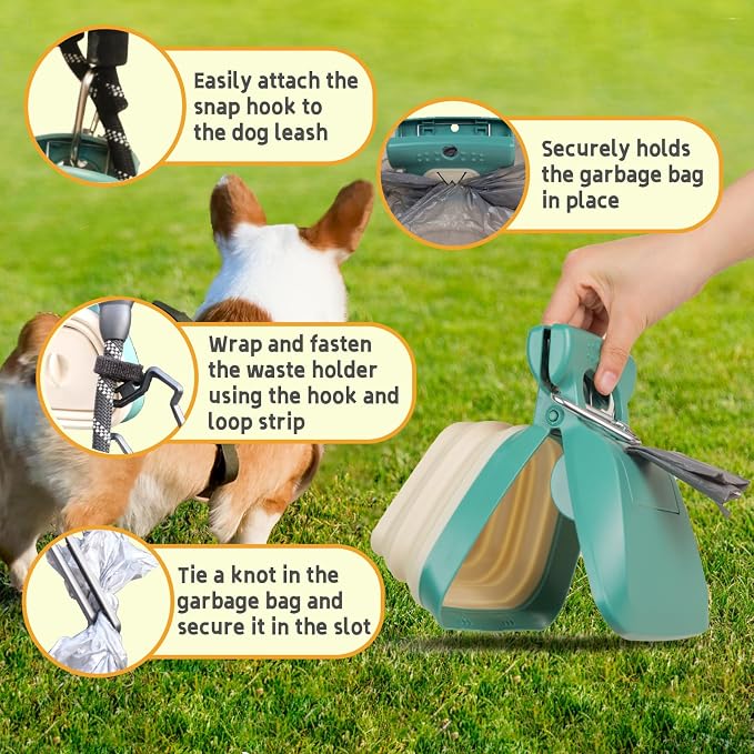 Large Pooper Scooper, Portable and Handheld Size - Image 3
