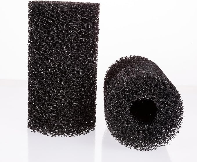 UNEAK 2-Pack Large Premium Pre Filter Sponge Aquarium Intake High-Porosity Foam by UNEAK