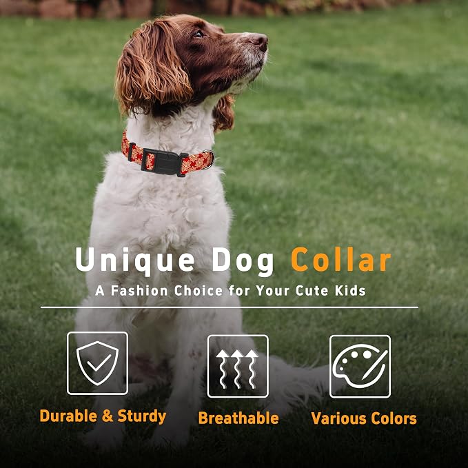 Dog Collar, Classical Indian Spirit Boys Girls Puppy Collar - Image 5