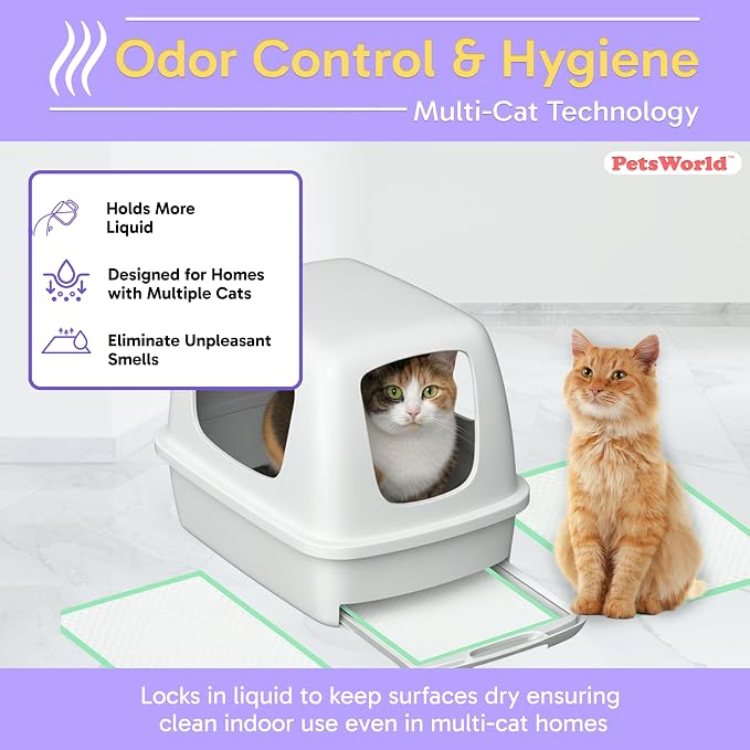 PetsWorld Universal Fit Multi-Cat Pad Refills - Image 5