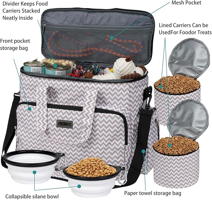 BAGLHER Dog Travel Bag, Pet Travel Bag, - Image 5