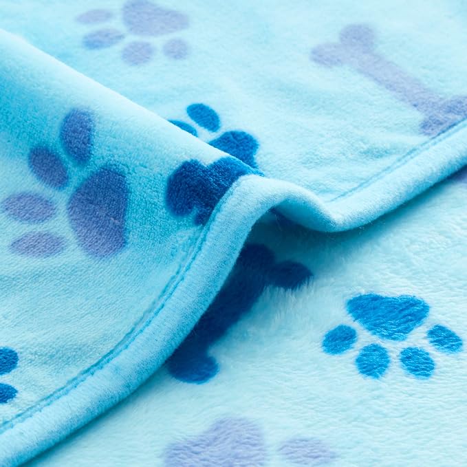 Allisandro Luxurious Dog Blanket, 350 GSM Super Fuzzy Microplush Fleece Pet - Image 4