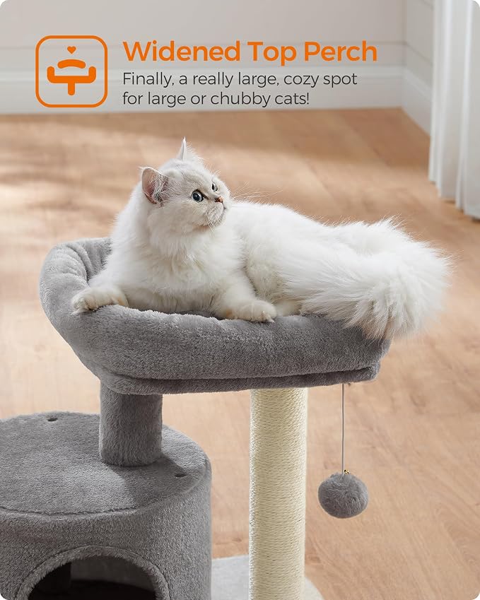 Feandrea Cat Tree, Small Cat Tower - Image 6