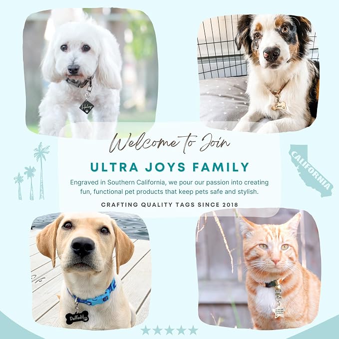 Ultra Joys Dog Tags Personalized - Image 8