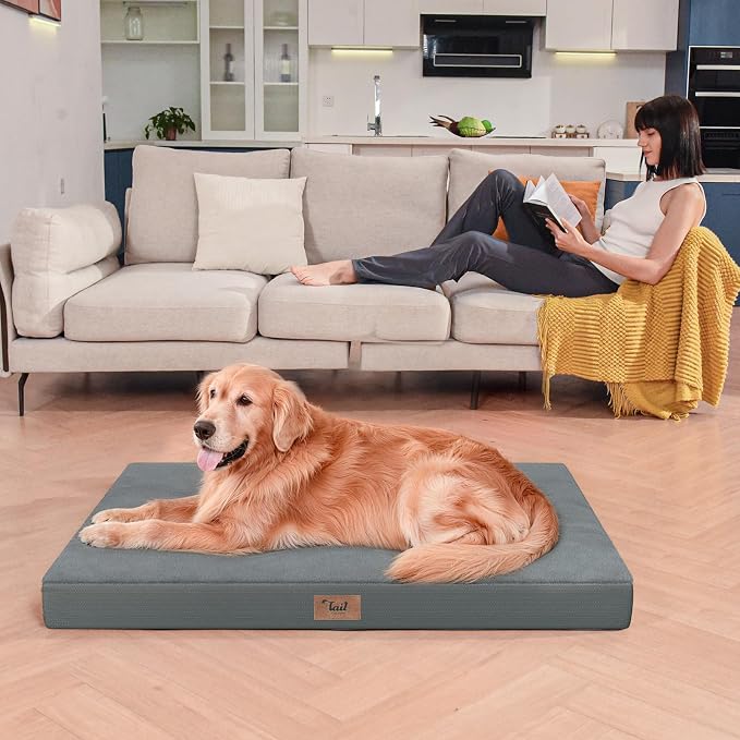 Orthopedic Dog Bed for Extra Large Dogs, XL Comfort Pet Mat for Large Sized Dog - Image 5