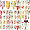 Weewooday 50 Pcs Fruit Dog Bandanas Bulk by Weewooday
