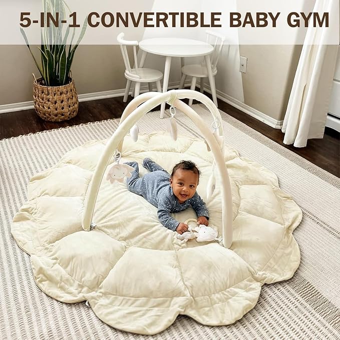 Little Dove 5-in-1 Convertible Baby Play Gym - Image 5