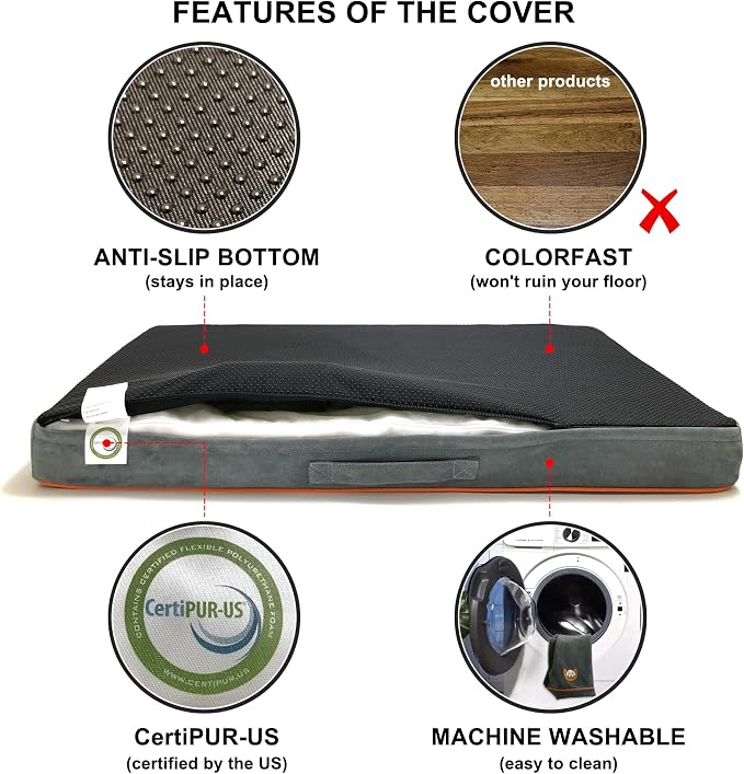 Hard-Wearing Orthopedic Dog Bed - Image 5