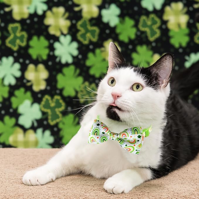 2 Pack St. Patrick's Day Cat Collars - Image 7
