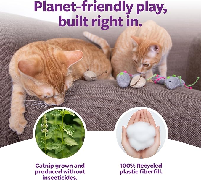SmartyKat Skitter Critters Value Pack Catnip Cat Toys - Image 5
