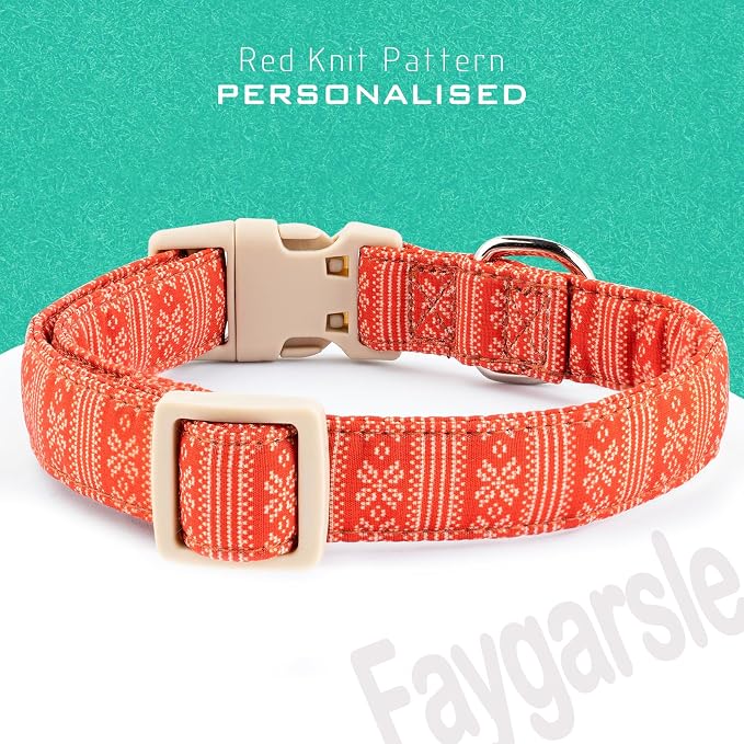Faygarsle Christmas Dog Collar, Plastic Buckle - Image 3